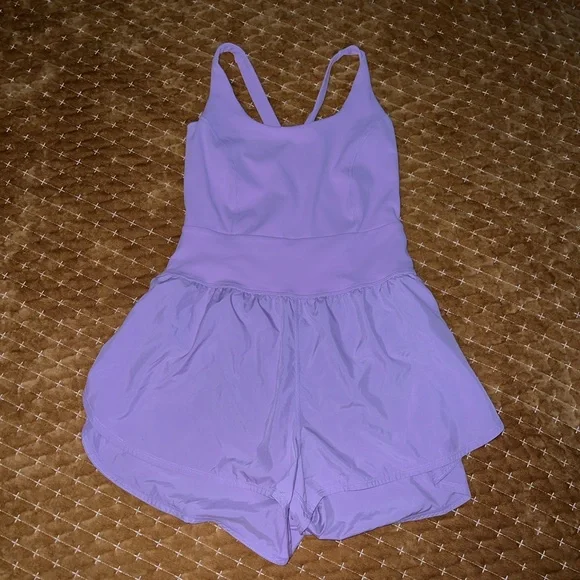 Avia Women's Purple Performance Romper - Picture 4 of 4